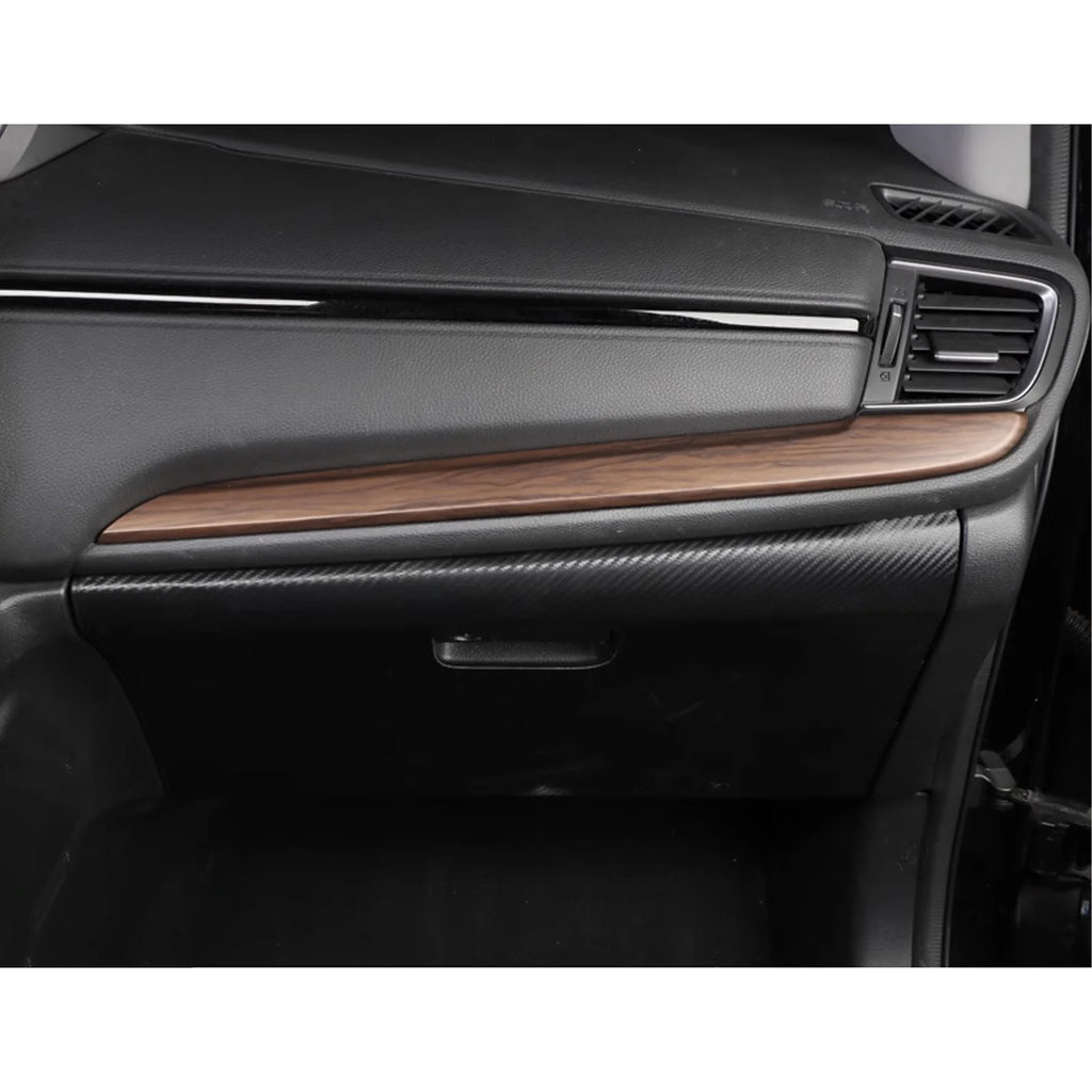 Interior Center Console Dashboard Panel Cover Trim Peach Wood Grain O1013