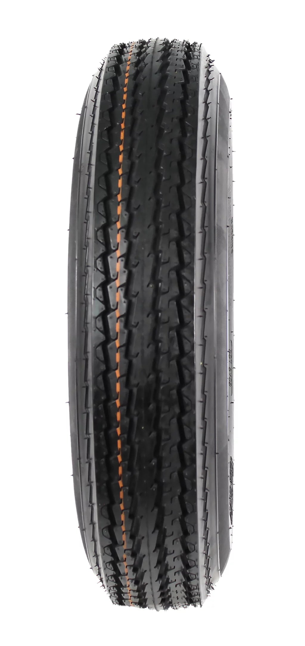 Two Trailer Tires On Rims 5.30-12 5 Hole White Spoke X995