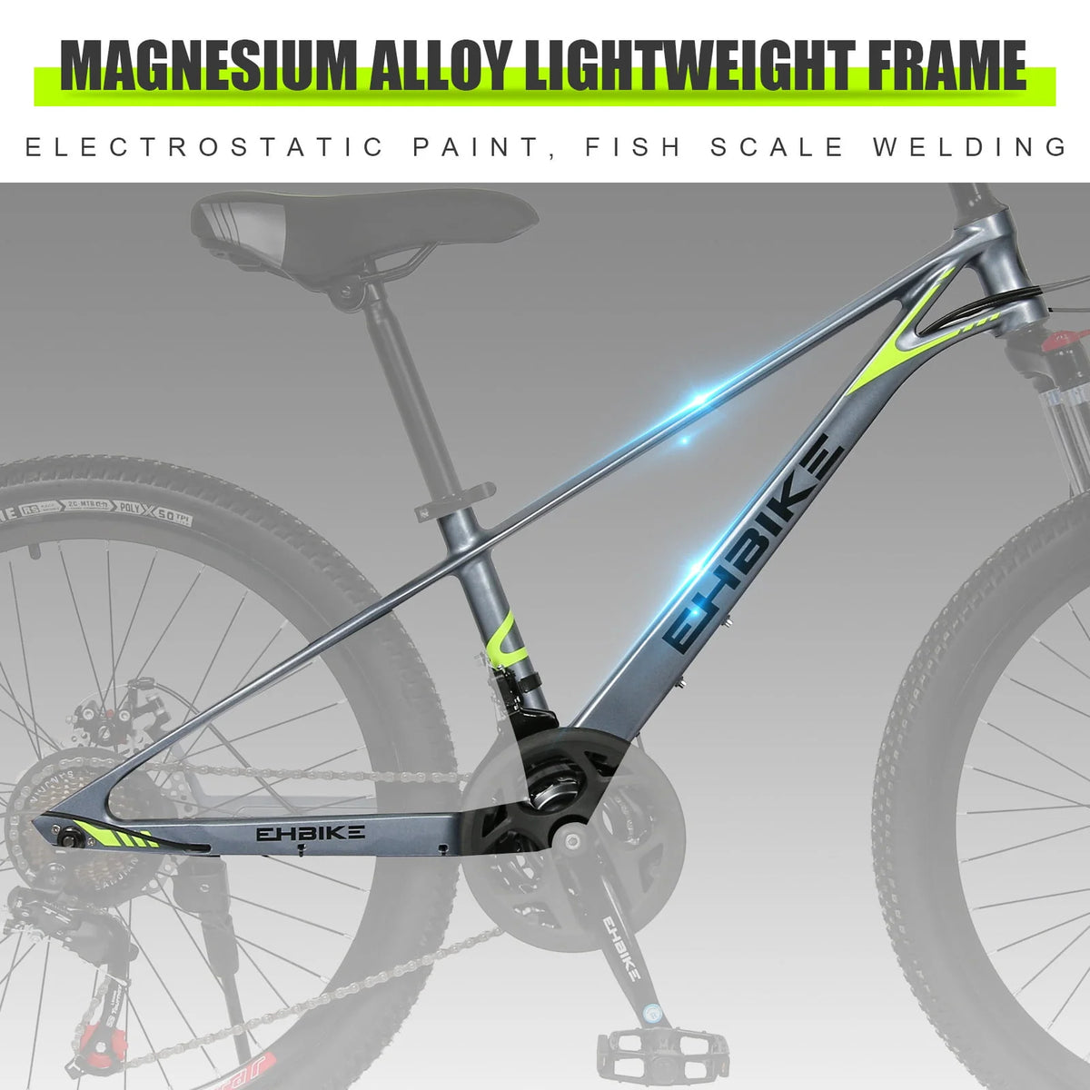 24 inch 21 Speed Black Mountain Bikes P8959