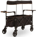 Black 2 Kids Stroller Wagon with Canopy B6329