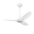 52 Ceiling Fan with White Blades and White Finish D30208