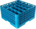 25 Compartment Glass Rack with 4 Extenders W66930
