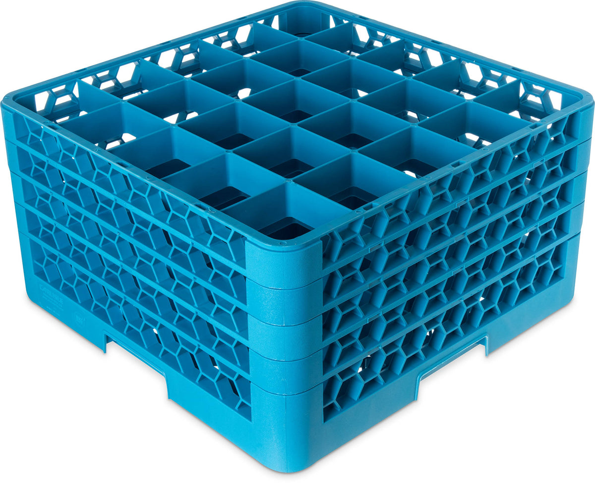 25 Compartment Glass Rack with 4 Extenders W66930