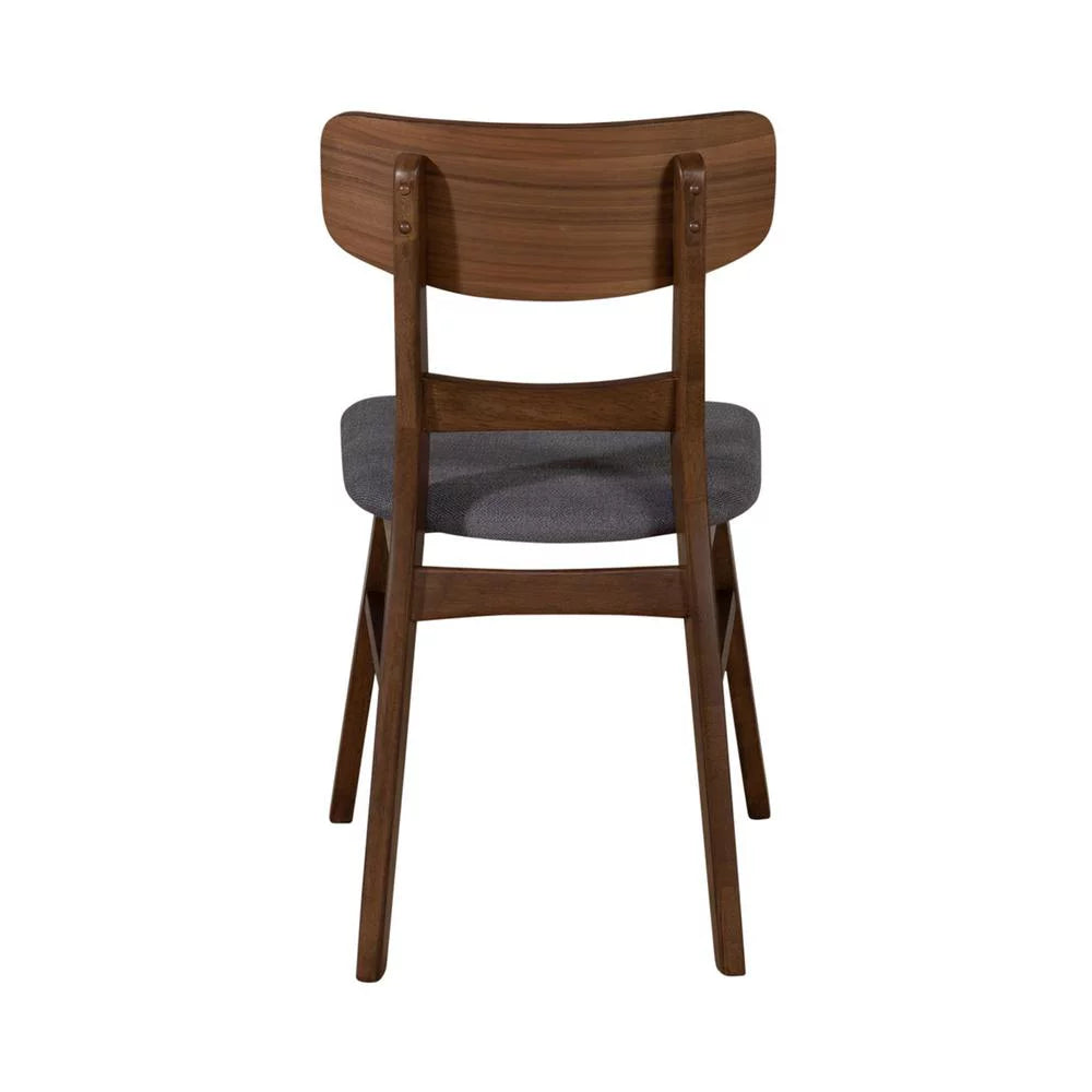 Grey Panel Back Side Chair W66954