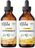 Astragalus Tincture 4 fl oz & Ashwagandha Tincture 4 fl oz I200