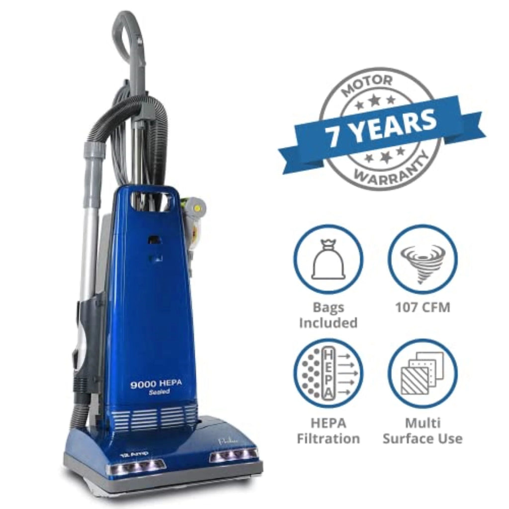 Upright Sealed HEPA Vacuum with 12 Amp Motor M4140