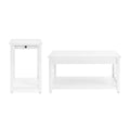 36" Coffee Table and End Table with Tray Shelf R5249