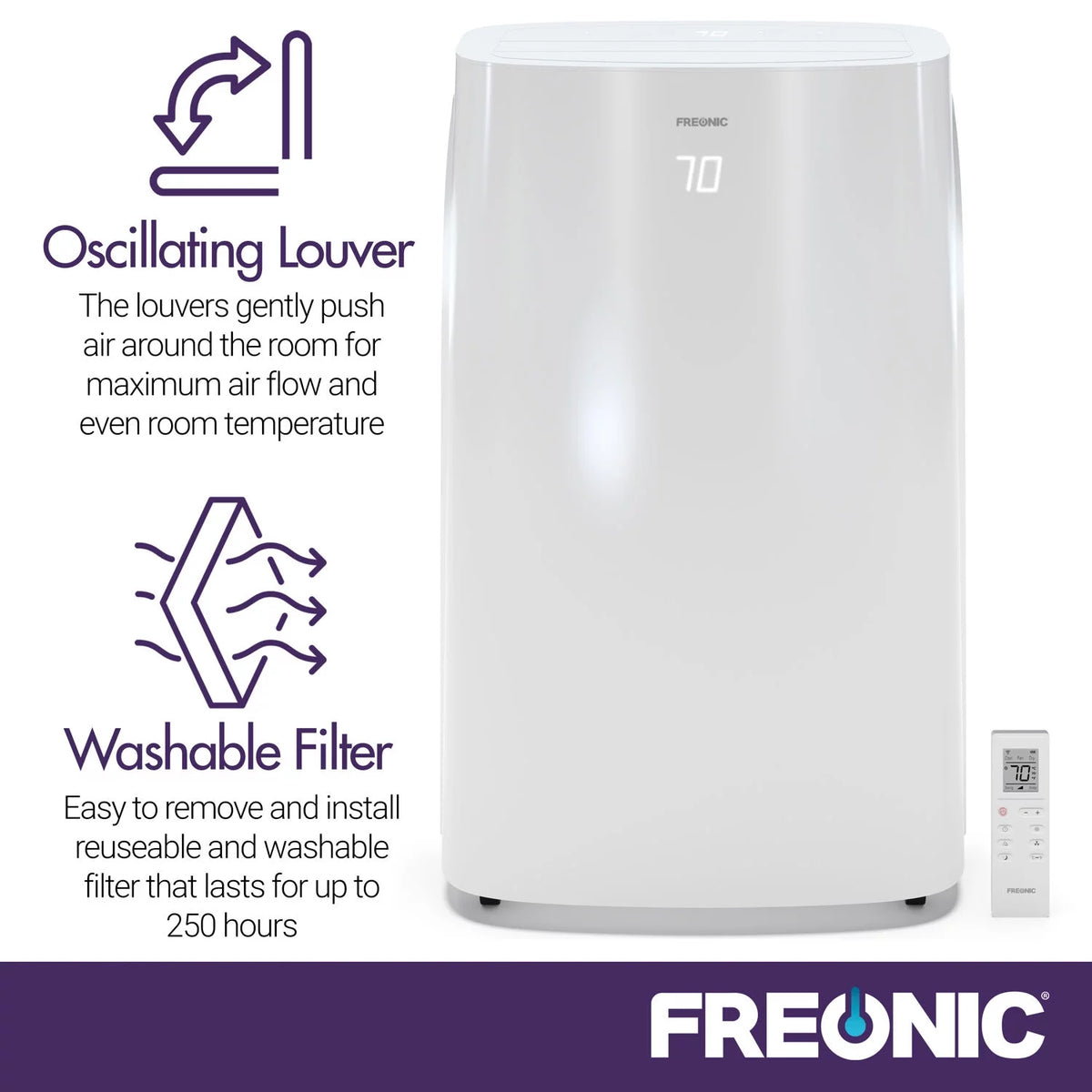 6,350 BTU Portable Air Conditioner I6860