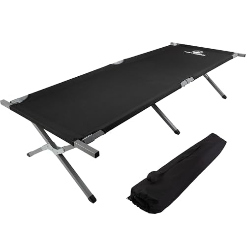 Portable Folding Camping Cot with Carry Bag W205850