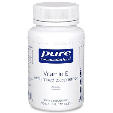 Vitamin E with Mixed Tocopherols 90 Capsules Q21077